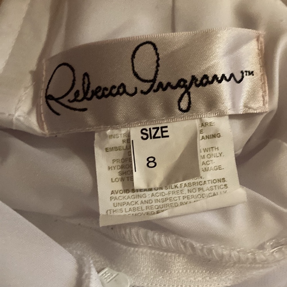 Rebecca Ingram Jamie white wedding dress - Picture 3 of 7